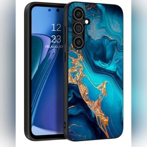 SAMSUNG | S23 FE 5G 6.4" glow in the dark marble galaxy slim shockproof case